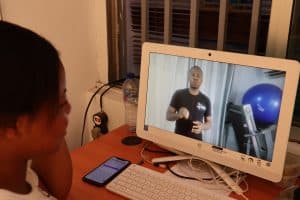 Online video consultation at Amazing Physiotherapy